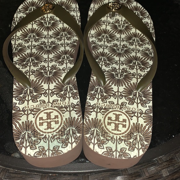 TORY BURCH wedge sandals - Picture 2 of 6